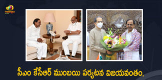 2024 General elections, CM Uddhav Thackeray, General Elections In 2024, maharashtra cm, Maharashtra CM Thackeray, Mango News, Mumbai, National Politics, National Politics Latest News, National Politics Latest Updates, National Politics Live Updates, Shiv Sena leader Sanjay Raut, telangana CM, Telangana CM K Chandrashekar Rao, Telangana cm kcr, Telangana CM KCR Meets Maharashtra CM Thackeray In Mumbai, Telangana CM KCR Meets Maharashtra CM Thackeray In Mumbai Discusses National Politics, Telangana CM Meets Maharashtra CM,