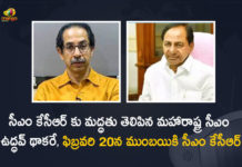 Telangana CM KCR to Meet Maharashtra CM Uddhav Thackeray on February 20