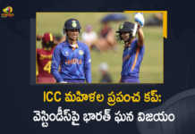 ICC మహిళల ప్రపంచ కప్: వెస్టిండీస్పై 155 పరుగుల తేడాతో భారత్ ఘన విజయం ICC Women ODI World Cup 2022 India Beats West Indies by 155 Runs, ICC Women ODI World Cup 2022, India Beats West Indies by 155 Runs, India Beats WI By 155 Runs, ICC Women’s World Cup, 2022 ICC Women’s ODI World Cup, Women’s ODI World Cup, ICC Women’s World Cup-2022 India Beats West Indies, International Cricket Council, International Cricket Council Women’s World Cup, West Indies, India, ODI World Cup, ODI World Cup Latest Updates, Women’s ODI World Cup Latest News, Women’s ODI World Cup Latest Updates, Women’s ODI World Cup Live Updates, India Beats West Indies By 155 Runs, Women’s ODI World Cup 2022, 2022 Women’s ODI World Cup, India Won By 155 Runs, Mango News, Mango News Telugu,