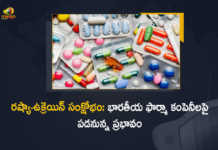 Russia-Ukraine War Amid Tension Between Two Nations Impact on Pharma Companies of India, Russia-Ukraine War Amid Tension Between Two Nations, Russia-Ukraine War Impact on Pharma Companies of India, Pharma Companies of India, Ukraine-Russia Conflict, Ukraine-Russia Crisis, Russia Ukraine Conflict, Russia Ukraine, Russian Ukraine crisis Live, Russian Ukraine crisis, Russia-Ukraine War Live Updates, Russia Ukraine War, Ukraine conflict, Conflict in Ukraine, Russia Ukraine conflict LIVE updates, Russia Ukraine conflict News, Russia Ukraine conflicts, Russo Ukrainian War, Ukraine Russia Conflict, Ukraine Russia War, Ukraine, Russia, War Crisis, Ukraine News, Ukraine Updates, Ukraine Latest News, Ukraine Live Updates, russia ukraine war news, russia ukraine war status, Russia Ukraine News Live Updates, Ukraine News Updates, War in Ukraine Updates, Russia war Ukraine, ukraine news today, ukraine russia news telugu, Mango News, Mango News Telugu,