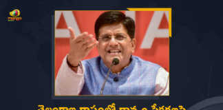Union Minister Piyush Goyal Responds Over Paddy Procurement Issues in Telangana, Piyush Goyal Responds Over Paddy Procurement Issues in Telangana, Paddy Procurement Issues in Telangana, Union Minister Piyush Goyal, Union Minister, Piyush Goyal, Paddy Procurement in Telangana, Telangana Paddy Procurement, Paddy Procurement, Paddy Procurement Latest News, Paddy Procurement Latest Updates, Paddy Procurement Live Updates, Mango News, Mango News Telugu,