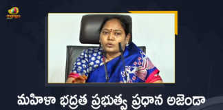 Women Safety is Top Agenda of Our Government Says AP Home Minister Sucharita, Women Safety is Top Agenda of Our Government, AP Home Minister Sucharita Says Women Safety is Top Agenda of Our Government, Minister Sucharita Says Women Safety is Top Agenda of Our Government, AP Home Minister Sucharita, AP Home Minister, Home Minister Sucharita, Minister Sucharita, AP, AP Government, Top Agenda of AP Government, Women Safety Latest News, Women Safety Latest Updates, Women Safety, Mango News, Mango News Telugu,
