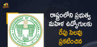 Telangana Govt Declares Special Casual Leave to Women Employees in the State on March 8th, Special Casual Leave to Women Employees in the State on March 8th, Telangana Govt Declares Special Casual Leave to Women Employees, Special Casual Leave to Women Employees in the State, Special Casual Leave, Women Employees, Telangana Govt, Telangana, Special Casual Leave to Women Employees in the State, Special Casual Leave on March 8th, Telangana Govt Declares Special Casual Leave To Women Employees, Employees, Casual Leave, Casual Leave to Women Employees, Manog News, Manog News Telugu,