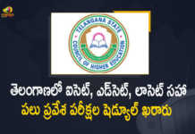 Telangana ICET-2022 ED CET-2022 Law CET-2022 and Other Common Entrance Exams Schedule Released, Telangana ICET-2022 and Other Common Entrance Exams Schedule Released, Telangana ED CET-2022 and Other Common Entrance Exams Schedule Released, Telangana Law CET-2022 and Other Common Entrance Exams Schedule Released, Telangana ICET-2022, Telangana ED CET-2022, Telangana Law CET-2022, Telangana State Integrated Common Entrance Test 2022 Exam Schedule Released, Telangana State Education Common Entrance Test 2022 Exam Schedule Released, Telangana State Law Common Entrance Test 2022 Exam Schedule Released, ICET-2022, ED CET-2022, Law CET-2022, Telangana Common Entrance Exams Schedule Released, Telangana ICET-2022 ED CET-2022 Law CET-2022 and Other Common Entrance Exam Dates Released, Common Entrance Exams, Telangana, Mango News, Mango News Telugu,