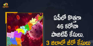Covid-19 in AP 46 New Positive Cases Reported in Last 24 Hours, AP, 46 New Covid-19 Positive Cases, 0 Deaths Reported, 46 Positive Cases, AP Covid-19, 0 Deaths Reported on March 10th, 46 New Covid-19 Positive Cases and 0 Deaths Reported In AP, 46 New Covid-19 Cases 0 Deaths in Last 24 Hours In AP, Covid-19 Updates of AP 46 Positive Cases 0 Deaths Reported on March 10th, AP Covid-19 Updates 46 Positive Cases 0 Deaths Reported on March 10th, 46 new Covid-19 cases, 46 new Covid-19 cases In AP, 0 Deaths In AP, AP Covid-19 Updates, AP Covid-19 Live Updates, AP Covid-19 Latest Updates, Coronavirus, coronavirus AP, Coronavirus Updates, COVID-19, COVID-19 Live Updates, Covid-19 New Updates, Mango News, Mango News Telugu, Omicron Cases, Omicron, Update on Omicron, Omicron covid variant, Omicron variant, 46 Positive Cases, AP Department of Health, AP coronavirus, AP coronavirus News, AP coronavirus Live Updates,