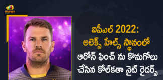 IPL-2022 Aaron Finch Joins Kolkata Knight Riders as a Replacement for Alex Hales, Aaron Finch Joins Kolkata Knight Riders as a Replacement for Alex Hales, Aaron Finch Joins Kolkata Knight Riders, Aaron Finch Joins KKR as a Replacement for Alex Hales, Alex Hales, Aaron Finch, Aaron Finch Joins KKR, Indian Premier League-2022, Indian Premier League, 2022 Indian Premier League, 2022 IPL, IPL 2022, IPL will Kick off on March 26, IPL 2022 will Kick off on March 26, Cricket, Cricket Latest News, Cricket Latest Updates, Indian Premier League, Indian Premier League Latest News, Indian Premier League Latest Updates, IPL, Mango News, Mango News Telugu,