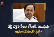 CM KCR Delhi Tour Likely to Meet Delhi CM Arvind Kejriwal and Other National Leaders, CM KCR Delhi Tour, CM KCR Likely to Meet Delhi CM Arvind Kejriwal and Other National Leaders, Delhi CM Arvind Kejriwal and Other National Leaders, Delhi CM Arvind Kejriwal, National Leaders, KCR Delhi Tour, Delhi Tour, Telangana CM KCR, CM KCR, Telangana, Chief minister, Chief minister Of Telangana, CM Arvind Kejriwal, Mango News, Mango News Telugu,
