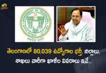 Telangana Govt to Recruit 80039 Job Vacancies Details of Department wise District wise Vacancies, 80039 Job Vacancies Details of Department wise District wise Vacancies, Telangana Govt to Recruit 80039 Job Vacancies, 80039 Job Vacancies Details of Department wise District, 80039 Job Vacancies Details of Departmentwise Vacancies, CM KCR Announces Mega Recruitment, Mega Recruitment, Telangana Govt Announces Mega Recruitment, Govt will Release Notifications for 80039 Job Vacancies, 80039 Job Vacancies, Telangana Govt will Release Notifications for 80039 Job Vacancies, CM KCR Announces Mega Recruitment On Job Vacancies, CM KCR announces mega recruitment process for 91142 jobs, Telangana government will take up direct recruitment for 80039 vacancies, direct recruitment for 80039 vacancies, 80039 vacancies, CM KCR, K Chandrashekar Rao, Chief minister of Telangana, K Chandrashekar Rao Chief minister of Telangana, Telangana, Mango News, Mango News Telugu,