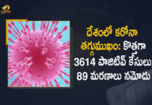 India Records 3614 New Covid-19 Cases 89 Deaths in Last 24 Hours, India, 3614 New Covid-19 Positive Cases, 89 Deaths Reported, 3614 Positive Cases, India Covid-19, 89 Deaths Reported on March 11th, 3614 New Covid-19 Positive Cases and 89 Deaths Reported In India, 3614 New Covid-19 Cases 89 Deaths in Last 24 Hours In India, Covid-19 Updates of India 3614 Positive Cases 89 Deaths Reported on March 11th, India Covid-19 Updates 3614 Positive Cases 89 Deaths Reported on March 11th, 3614 new Covid-19 cases, 3614 new Covid-19 cases In India, 89 Deaths In India, India Covid-19 Updates, India Covid-19 Live Updates, India Covid-19 Latest Updates, Coronavirus, coronavirus India, Coronavirus Updates, COVID-19, COVID-19 Live Updates, Covid-19 New Updates, Mango News, Mango News Telugu, Omicron Cases, Omicron, Update on Omicron, Omicron covid variant, Omicron variant, 3614 Positive Cases, India Department of Health, India coronavirus, India coronavirus News, India coronavirus Live Updates,