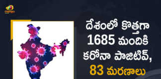 Covid-19 in India 1685 New Positive Cases 83 Deaths Reported in Last 24 Hours, India, 1685 New Covid-19 Positive Cases, 83 Deaths Reported, 1685 Positive Cases, India Covid-19, 83 Deaths Reported on March 24th, 1685 New Covid-19 Positive Cases and 83 Deaths Reported In India, 1685 New Covid-19 Cases 83 Deaths in Last 24 Hours In India, Covid-19 Updates of India 1685 Positive Cases 83 Deaths Reported on March 24th, India Covid-19 Updates 1685 Positive Cases 83 Deaths Reported on March 24th, 1685 new Covid-19 cases, 1685 new Covid-19 cases In India, 83 Deaths In India, India Covid-19 Updates, India Covid-19 Live Updates, India Covid-19 Latest Updates, Coronavirus, coronavirus India, Coronavirus Updates, COVID-19, COVID-19 Live Updates, Covid-19 New Updates, Mango News, Mango News Telugu, Omicron Cases, Omicron, Update on Omicron, Omicron covid variant, Omicron variant, 1685 Positive Cases, India Department of Health, India coronavirus, India coronavirus News, India coronavirus Live Updates,