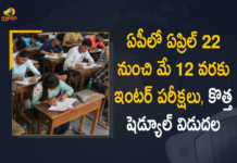 ఏపీలో ఇంటర్ పరీక్షలు వాయిదా, కొత్త షెడ్యూల్ వివరాలు ఇవే… Andhra Pradesh New Schedule Released for Intermediate Public Exams-2022, AP New Schedule Released for Intermediate Public Exams -2022, AP Education Department Revises Intermediate 2022 Schedule Amid JEE Mains Clash, Education Department Revises Intermediate 2022 Schedule Amid JEE Mains Clash, AP Education Department Revises Intermediate 2022 Schedule, AP Education Department, JEE Mains, AP Intermediate Public Exams-2022 Schedule Revised, Intermediate Public Exams-2022 Schedule Revised, AP Intermediate Public Exams-2022, Intermediate Public Exams-2022, Schedule Revised, Andhra Pradesh Education Department, new dates for the Andhra Pradesh Intermediate examinations, Andhra Pradesh Intermediate examinations, Intermediate Public Exams, Intermediate Public Exams Latest News, Intermediate Public Exams Latest Updates, Intermediate Public Exams Live Updates, 2022 Intermediate Public Exams, Intermediate Public Exams-2022 Schedule, 2022 Intermediate Public Exams Schedule Revised, 2022 Intermediate Public Exams Schedule, Mango News, Mango News Telugu,