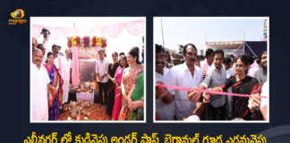 Minister KTR Inaugurates Underpass at LB Nagar Junction and LHS Flyover at Bairamalguda Junction, Minister KTR Inaugurates Underpass Bridge and LHS Flyover, KTR Inaugurates Underpass Bridge In LB Nagar, Minister KTR Inaugurates Underpass at LB Nagar Junction, Minister KTR LHS Flyover at Bairamalguda Junction, Underpass Bridge In LB Nagar Junction, LB Nagar Junction, LHS Flyover at Bairamalguda Junction, Bairamalguda Junction, LHS Flyover, Underpass Bridge, KTR, Minister KTR, KT Rama Rao, Minister of Municipal Administration and Urban Development of Telangana, KT Rama Rao Minister of Municipal Administration and Urban Development of Telangana, Telangana Minister KTR, KT Rama Rao Information Technology Minister, Minister KTR inaugurated an underpass bridge in LB Nagar crossroads and a flyover in Bairamalguda, IT Minister also laid the foundation stone for the nala developmental works in Nagole and Bandlaguda, nala developmental works in Nagole and Bandlaguda, Mango News, Mango News Telugu,
