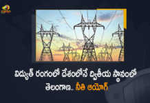 NITI Aayog Telangana is in Second Place For Power Supply To Agriculture Industrial Sectors, Telangana scores 100 for power supply to agriculture, Telangana scores 100 for power supply to Industrial Sectors, Telangana is in Second Place For Power Supply To Agriculture, Telangana is in Second Place For Power Supply To Industrial Sectors,, NITI Aayog, Telangana is in Second Place For Power Supply, Telangana Power Supply, Power Supply, Power Supply To Industrial Sectors, Power Supply To Agriculture, Telangana Power Supply News, Telangana Power Supply Latest News, Telangana Power Supply Latest Updates, Telangana Power Supply Live Updates, Telangana scores 100 for power supply, Telangana scores Second Place for power supply, Mango News, Mango News Telugu,