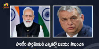 PM Modi Congratulates Hungary PM Viktor Orban on His victory in Parliamentary Elections, PM Modi Congratulates Hungary PM Viktor Orban, Hungary PM Viktor Orban on His victory in Parliamentary Elections, PM Modi Congratulates Hungary PM, PM Modi Congratulates Hungary PM Over His victory in Parliamentary Elections, Hungary PM, Hungary PM Viktor Orban, Viktor Orban, Viktor Orban victory in Parliamentary Elections, Hungary Elections, Parliamentary Elections, Hungary Parliamentary Elections 2022, 2022 Hungary Parliamentary Elections, Hungary Parliamentary Elections, Hungary Parliamentary Elections Latest News, Hungary Parliamentary Elections Latest Updates, Narendra Modi, Prime Minister of India, Narendra Modi Prime Minister of India, PM Modi, Prime Minister Narendra Modi, Mango News, Mango News Telugu,