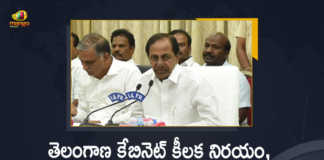 Telangana Cabinet Approves Yasangi Paddy Purchase and Repeal of GO Number 111, Telangana Cabinet Repeal of GO Number 111, GO Number 111, Telangana Govt Decided to Purchase Entire Yasangi Season Paddy, CM KCR Announces After Cabinet Meet, Yasangi Season Paddy, Telangana Cabinet Meet Today, CM KCR Likely To Take Decision on Paddy Procurement, KCR To Hold Cabinet Meeting Over Paddy Procurement Issue At 2 PM, CM KCR To Chair Telangana Cabinet Meeting Today at Pragathi Bhavan, CM KCR To Chair Telangana Cabinet Meeting Today, Telangana Cabinet Meeting, Pragathi Bhavan, CM KCR To Chair Cabinet Meeting, Paddy Procurement Issue, Telangana Paddy Procurement Issue, Paddy Procurement in Telangana, Telangana Paddy Procurement, Paddy Procurement, Paddy Procurement News, Paddy Procurement Latest News, Paddy Procurement Latest Updates, Paddy Procurement Live Updates, Telangana CM KCR, K Chandrashekar Rao, Chief minister of Telangana, K Chandrashekar Rao Chief minister of Telangana, Telangana Chief minister, Telangana Chief minister K Chandrashekar Rao, Telangana, Mango News, Mango News Telugu,