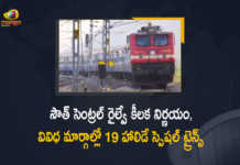 South Central Railway Decides to Run 19 Holiday Special Trains to Various Destinations, South Central Railway, 19 Holiday Special Trains to Various Destinations, South Central Railway Decides to Run 19 Holiday Special Trains, SCR to run 19 holiday specials from April 14 to 17, South Central Railway will operate 19 special trains between various destinations to clear the rush during holidays, 19 special trains, 19 Holiday Special Trains, South Central Railway to run special trains for to clear the rush during holidays, holidays, Holiday Special Trains News, Holiday Special Trains Latest News, Holiday Special Trains Latest Updates, Holiday Special Trains Live Updates, SCR, South Central Railway Decides to Run Holiday Special Trains, 19 Holiday Special Trains to various destinations, South Central Railway Decides to Run Holiday Special Trains On Summer, Mango News, Mango News Telugu, #Summer, #SpecialTrains, #HolidaySpecialTrains
