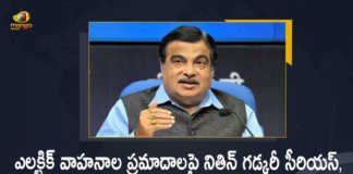 Nitin Gadkari Calls for Advance Ation by Companies to Recall All Defective Batches of Electric Vehicles, Nitin Gadkari said companies may take advance action to Recall all defective batches of vehicles immediately, Recall All Defective Batches of Electric Vehicles, Nitin Gadkari Calls for Recall All Defective Batches of Electric Vehicles, Nitin Gadkari, Nitin Gadkari Minister of Road Transport and Highways of India, Nitin Gadkari Minister of Road Transport, Nitin Gadkari Minister of Highways of India, All Defective Batches of Electric Vehicles, Electric Vehicles Defective Batches , Electric Vehicles News, Electric Vehicles Latest News, Electric Vehicles Latest Updates, Electric Vehicles Live Updates, Mango News, Mango News Telugu,