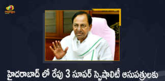 CM KCR to Lay Foundation Stone for Construction of 3 Super Speciality Hospitals Tomorrow at Hyderabad, KCR to Lay Foundation Stone for Construction of 3 Super Speciality Hospitals Tomorrow at Hyderabad, Telangana CM KCR to Lay Foundation Stone for Construction of 3 Super Speciality Hospitals Tomorrow at Hyderabad, Telangana CM KCR to Lay Foundation Stone for Construction of 3 Super Speciality Hospitals, Foundation Stone for Construction of 3 Super Speciality Hospitals, 3 Super Speciality Hospitals, Super Speciality Hospitals at Hyderabad, Hyderabad 3 Super Speciality Hospitals, Hyderabad 3 Super Speciality Hospitals News, Hyderabad 3 Super Speciality Hospitals Latest News, Hyderabad 3 Super Speciality Hospitals Latest Updates, Telangana CM KCR, K Chandrashekar Rao, Chief minister of Telangana, K Chandrashekar Rao Chief minister of Telangana, Telangana Chief minister, Telangana Chief minister K Chandrashekar Rao, Mango News, Mango News Telugu,