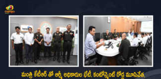 Minister KTR held Review Meeting with Senior Army Officials from Secunderabad Cantonment Area, Minister KTR held Review Meeting with Senior Army Officials, Senior Army Officials from Secunderabad Cantonment Area, Secunderabad Cantonment Area, Senior Army Officials, KTR held Review Meeting with Senior Army Officials from Secunderabad Cantonment Area, Minister KTR held Review Meeting with Secunderabad Cantonment Road Closure Army, Secunderabad Cantonment Road Closure Army, Minister KTR held a review meeting with the senior Army officials from Secunderabad, Telangana Minister KTR held Review Meeting with Army Officials, Telangana Minister KTR, KTR, Minister KTR, KT Rama Rao, Minister of Municipal Administration and Urban Development of Telangana, KT Rama Rao Minister of Municipal Administration and Urban Development of Telangana, KT Rama Rao Information Technology Minister, Mango News, Mango News Telugu,