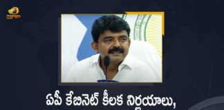 Minister Perni Nani Press Meet Over AP Cabinet Meeting Decisions, Minister Perni Nani Press Meet, AP Cabinet Meeting Decisions, Perni Nani Press Meet, Minister Perni Nani, AP Cabinet Meeting, Last Cabinet Meeting, Andhra Pradesh Ministers Last Cabinet Meeting, Ministers To Resign Today, Andhra Pradesh Ministers To Resign Today, Andhra Pradesh Ministers, Andhra Pradesh ministers to resign ahead of Cabinet reorganisation on April 11, CM YS Jagan Cabinet to Resign Tomorrow, CM YS Jagan Cabinet To Make Way for New Team with Caste, Andhra Pradesh All set for AP Cabinet reshuffle on April 11, AP Cabinet reshuffle on April 11, AP Cabinet reshuffle, AP Cabinet reshuffle, YS Jagan Mohan Reddy Cabinet reshuffle, Cabinet reshuffle, AP Cabinet reshuffle Latest News, AP Cabinet reshuffle Latest Updates, AP Cabinet reshuffle Live Updates, AP CM YS Jagan Mohan Reddy, AP CM YS Jagan, YS Jagan Mohan Reddy, AP CM, YS Jagan, CM Jagan, CM YS Jagan, Mango News, Mango News Telugu,