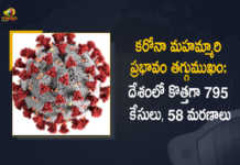 India Records 795 New Covid-19 Cases 58 Deaths in Last 24 Hours, India, 795 New Covid-19 Positive Cases, 58 Deaths Reported, 795 Positive Cases, India Covid-19, 58 Deaths Reported on April 4th, 795 New Covid-19 Positive Cases and 58 Deaths Reported In India, 795 New Covid-19 Cases 58 Deaths in Last 24 Hours In India, Covid-19 Updates of India 795 Positive Cases 58 Deaths Reported on April 4th, India Covid-19 Updates 795 Positive Cases 58 Deaths Reported on April 4th, 795 new Covid-19 cases, 795 new Covid-19 cases In India, 58 Deaths In India, India Covid-19 Updates, India Covid-19 Live Updates, India Covid-19 Latest Updates, Coronavirus, coronavirus India, Coronavirus Updates, COVID-19, COVID-19 Live Updates, Covid-19 New Updates, Mango News, Mango News Telugu, Omicron Cases, Omicron, Update on Omicron, Omicron covid variant, Omicron variant, 795 Positive Cases, India Department of Health, India coronavirus, India coronavirus News, India coronavirus Live Updates,