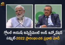 PM Modi Inaugurates Global Ayush Investment and Innovation Summit-2022 at Gandhinagar, PM Narendra Modi Inaugurates Global Ayush Investment and Innovation Summit-2022, Global Ayush Investment and Innovation Summit-2022, Ministry of Ayush, Global Ayush Investment Summit-2022, Global Ayush Innovation Summit-2022, PM Narendra Modi To Inaugurates Global Ayush Investment and Innovation Summit-2022 at Gandhinagar, PM Narendra Modi launchs Global Ayush Investment and Innovation Summit-2022, PM Narendra Modi Inaugurating Global Ayush Investment and Innovation Summit-2022, Global Ayush Investment and Innovation Summit-2022 News, Global Ayush Investment and Innovation Summit-2022 Latest News, Global Ayush Investment and Innovation Summit-2022 Latest Updates, Global Ayush Investment and Innovation Summit-2022 Live Updates, Global Ayush Investment and Innovation Summit-2022 Highlights, Gandhinagar, PM Modi, Narendra Modi, Prime Minister of India, Narendra Modi Prime Minister of India, PM Narendra Modi, Prime Minister Narendra Modi, Mango News, Mango News Telugu,