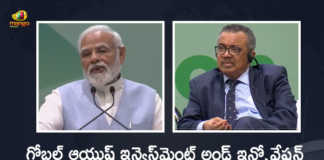 PM Modi Inaugurates Global Ayush Investment and Innovation Summit-2022 at Gandhinagar, PM Narendra Modi Inaugurates Global Ayush Investment and Innovation Summit-2022, Global Ayush Investment and Innovation Summit-2022, Ministry of Ayush, Global Ayush Investment Summit-2022, Global Ayush Innovation Summit-2022, PM Narendra Modi To Inaugurates Global Ayush Investment and Innovation Summit-2022 at Gandhinagar, PM Narendra Modi launchs Global Ayush Investment and Innovation Summit-2022, PM Narendra Modi Inaugurating Global Ayush Investment and Innovation Summit-2022, Global Ayush Investment and Innovation Summit-2022 News, Global Ayush Investment and Innovation Summit-2022 Latest News, Global Ayush Investment and Innovation Summit-2022 Latest Updates, Global Ayush Investment and Innovation Summit-2022 Live Updates, Global Ayush Investment and Innovation Summit-2022 Highlights, Gandhinagar, PM Modi, Narendra Modi, Prime Minister of India, Narendra Modi Prime Minister of India, PM Narendra Modi, Prime Minister Narendra Modi, Mango News, Mango News Telugu,