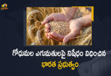 India Central Govt Bans Wheat Exports with Immediate Effect To Control Rising Domestic Prices, Central Govt Bans Wheat Exports with Immediate Effect To Control Rising Domestic Prices, To control domestic prices, India bans wheat exports with immediate effect, Govt Bans Wheat Exports with Immediate Effect To Control Rising Domestic Prices, Rising Domestic Prices, India Central Govt Bans Wheat Exports with Immediate Effect, Central Govt Bans Wheat Exports with Immediate Effect, India Central Govt Bans Wheat Exports, Wheat Exports Bans, Wheat Exports, India has banned wheat exports with immediate effect as part of measures to control rising domestic prices, Central Govt has banned wheat exports with immediate effect, Wheat Exports Bans News, Wheat Exports Bans Latest News, Wheat Exports Bans Latest Updates, Wheat Exports Bans Live Updates, Mango News, Mango News Telugu,