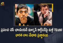 Indian Chess Prodigy Praggnanandhaa Beats World Champion Magnus Carlsen For 2nd Time This Year Chess Prodigy Praggnanandhaa Beats World Champion Magnus Carlsen For 2nd Time This Year, Praggnanandhaa Beats World Champion Magnus Carlsen For 2nd Time This Year, R Praggnanandhaa a 16-year-old chess prodigy beat world champion Magnus Carlsen for the second time this year, a 16-year-old chess prodigy beat world champion Magnus Carlsen for the second time this year, hessable Masters, world champion Magnus Carlsen, Chess prodigy Praggnanandhaa beats world champion Magnus Carlsen for the second time in 2022, Indian chess prodigy R Praggnanandhaa beats world champion Magnus Carlsen twice in 3 months, Indian Chess Prodigy Praggnanandhaa Beats world champion Magnus Carlsen for the second time this year, world champion Magnus Carlsen, Indian Chess Prodigy Praggnanandhaa, Chess Prodigy Praggnanandhaa, a 16-year-old chess prodigy beat world champion Magnus Carlsen Again, Mango News, Mango News Telugu,