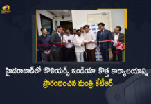 Minister KTR Inaugurates New Branches of Colliers India and Sureify Companies in Hyderabad, KTR Inaugurates New Branches of Colliers India and Sureify Companies in Hyderabad, Telangana Minister KTR Inaugurates New Branches of Colliers India and Sureify Companies in Hyderabad, New Branches of Colliers India and Sureify Companies in Hyderabad, Colliers India and Sureify Companies in Hyderabad, KTR Inaugurated New Branches of Colliers India and Sureify Companies in Hyderabad, KTR Launches New Branches of Colliers India and Sureify Companies in Hyderabad, KTR Starts New Branches of Colliers India and Sureify Companies in Hyderabad, New Branches of Colliers India and Sureify Companies, New Branches of Colliers India and Sureify Companies News, New Branches of Colliers India and Sureify Companies Latest News, New Branches of Colliers India and Sureify Companies Latest Updates, New Branches of Colliers India and Sureify Companies Live Updates, Working President of the Telangana Rashtra Samithi, Telangana Rashtra Samithi Working President, TRS Working President KTR, Telangana Minister KTR, KT Rama Rao, Minister KTR, Minister of Municipal Administration and Urban Development of Telangana, KT Rama Rao Minister of Municipal Administration and Urban Development of Telangana, KT Rama Rao Information Technology Minister, KT Rama Rao MA&UD Minister of Telangana, Mango News, Mango News Telugu,