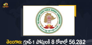 Telangana TSPSC Announced 56282 Applications Received in Just 8 Days For Group-1 Posts, TSPSC Announced 56282 Applications Received in Just 8 Days For Group-1 Posts, Telangana TSPSC Announced 56282 Applications Received, telangana state public service commission, telangana state public service commission Announced 56282 Applications Received in Just 8 Days For Group-1 Posts, 56282 Applications Received in Just 8 Days For Group-1 Posts, Group-1 Posts, 56282 Applications Received For Group-1 Posts, TSPSC Group 1 Notification 2022 was announced, TSPSC Group 1 Notification 2022, 2022 TSPSC Group 1 Notification, Telangana TSPSC, TSPSC Says 56282 Applications Received, Telangana TSPSC News, Telangana TSPSC Latest News, Telangana TSPSC Latest Updates, Telangana TSPSC Live Updates, Mango News, Mango News Telugu,