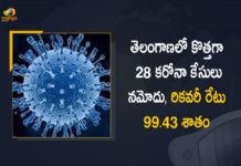 Telangana Reports 28 New Covid-19 Cases 44 Recoveries on May 15th, Telangana, Telangana Covid-19, 44 Recoveries Reported on Telangana May 15th, 28 new Covid-19 cases In Telangana, Telangana Covid-19 Updates, Telangana Covid-19 Live Updates, Telangana Covid-19 Latest Updates, Coronavirus, Coronavirus Breaking News, Coronavirus Latest News, COVID-19, Telangana Coronavirus, Telangana Coronavirus Cases, Telangana Coronavirus Deaths, Telangana Coronavirus New Cases, Telangana Coronavirus News, Telangana New Positive Cases, Total COVID 19 Cases, Coronavirus, COVID-19, Covid-19 Updates in Telangana, Telangana corona district wise cases, Telangana coronavirus cases district wise, Mango News, Mango News Telugu,