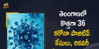 Telangana Records 36 New Covid-19 Cases 31 Recoveries on May 3rd, Telangana, Telangana Covid-19, 31 Recoveries Reported on Telangana May 3rd, 36 new Covid-19 cases In Telangana, Telangana Covid-19 Updates, Telangana Covid-19 Live Updates, Telangana Covid-19 Latest Updates, Coronavirus, Coronavirus Breaking News, Coronavirus Latest News, COVID-19, Telangana Coronavirus, Telangana Coronavirus Cases, Telangana Coronavirus Deaths, Telangana Coronavirus New Cases, Telangana Coronavirus News, Telangana New Positive Cases, Total COVID 19 Cases, Coronavirus, COVID-19, Covid-19 Updates in Telangana, Telangana corona district wise cases, Telangana coronavirus cases district wise, Mango News, Mango News Telugu,