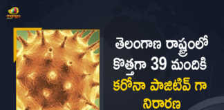Telangana Reports 39 New Covid-19 Cases 21 Recoveries on May 4th, Telangana, Telangana Covid-19, 21 Recoveries Reported on Telangana May 4th, 39 new Covid-19 cases In Telangana, Telangana Covid-19 Updates, Telangana Covid-19 Live Updates, Telangana Covid-19 Latest Updates, Coronavirus, Coronavirus Breaking News, Coronavirus Latest News, COVID-19, Telangana Coronavirus, Telangana Coronavirus Cases, Telangana Coronavirus Deaths, Telangana Coronavirus New Cases, Telangana Coronavirus News, Telangana New Positive Cases, Total COVID 19 Cases, Coronavirus, COVID-19, Covid-19 Updates in Telangana, Telangana corona district wise cases, Telangana coronavirus cases district wise, Mango News, Mango News Telugu,
