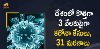 India Reports 3205 Covid-19 Cases 31 Deaths in Last 24 Hours, India, India Covid-19, 31 Deaths Reported on India May 3rd, 3205 new Covid-19 cases In India, India Covid-19 Updates, India Covid-19 Live Updates, India Covid-19 Latest Updates, Coronavirus, Coronavirus Breaking News, Coronavirus Latest News, COVID-19, India Coronavirus, India Coronavirus Cases, India Coronavirus Deaths, India Coronavirus New Cases, India Coronavirus News, India New Positive Cases, Total COVID 19 Cases, Coronavirus, COVID-19, Covid-19 Updates in India, India corona State wise cases, India coronavirus cases State wise, Mango News, Mango News Telugu,