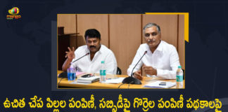Ministers Harish Rao Talasani held Review on Free Fish Seedlings and Sheep Units Distribution Schemes, Minister Harish Rao held Review on Free Fish Seedlings and Sheep Units Distribution Schemes, Minister Talasani held Review on Free Fish Seedlings and Sheep Units Distribution Schemes, Free Fish Seedlings and Sheep Units Distribution Schemes, Sheep Units Distribution Schemes, Free Fish Seedlings Schemes, Ministers Harish Rao Talasani held Review Meet on Free Fish Seedlings and Sheep Units Distribution Schemes, Ministers Harish Rao Talasani held Review Meeting on Free Fish Seedlings and Sheep Units Distribution Schemes, Minister Harish Rao, Minister Talasani, Sheep Units Distribution Scheme News, Sheep Units Distribution Scheme Latest News, Sheep Units Distribution Scheme Latest Updates, Sheep Units Distribution Scheme Live Updates, Mango News, Mango News Telugu,