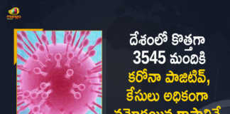 India Records 3545 New Covid-19 Cases 27 Deaths in Last 24 Hours, India, India Covid-19, 27 Deaths Reported on India May 5th, 3545 new Covid-19 cases In India, India Covid-19 Updates, India Covid-19 Live Updates, India Covid-19 Latest Updates, Coronavirus, Coronavirus Breaking News, Coronavirus Latest News, COVID-19, India Coronavirus, India Coronavirus Cases, India Coronavirus Deaths, India Coronavirus New Cases, India Coronavirus News, India New Positive Cases, Total COVID 19 Cases, Coronavirus, COVID-19, Covid-19 Updates in India, India corona State wise cases, India coronavirus cases State wise, Mango News, Mango News Telugu,