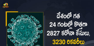 India Records 2827 New Covid-19 Cases 24 Deaths in Last 24 Hours, India, India Covid-19, 24 Deaths Reported on India May 11th, 2827 new Covid-19 cases In India, India Covid-19 Updates, India Covid-19 Live Updates, India Covid-19 Latest Updates, Coronavirus, Coronavirus Breaking News, Coronavirus Latest News, COVID-19, India Coronavirus, India Coronavirus Cases, India Coronavirus Deaths, India Coronavirus New Cases, India Coronavirus News, India New Positive Cases, Total COVID 19 Cases, Coronavirus, Covid-19 Updates in India, India corona State wise cases, India coronavirus cases State wise, Mango News, Mango News Telugu,