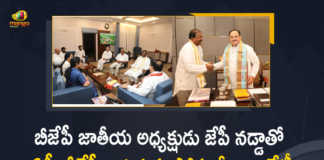 AP BJP President Somu Veerraju Meets BJP National President JP Nadda Today, BJP President Somu Veerraju Meets BJP National President JP Nadda Today, AP BJP President Somu Veerraju, BJP President Somu Veerraju, AP BJP President, Somu Veerraju, BJP National President JP Nadda, BJP National President, JP Nadda, BJP President Somu Veerraju Meets BJP National President JP Nadda Today In Delhi, BJP President Somu Veerraju Delhi Tour, Somu Veerraju Delhi Tour, Somu Veerraju Delhi Tour News, Somu Veerraju Delhi Tour Latest News, Somu Veerraju Delhi Tour Latest Updates, Somu Veerraju Delhi Tour Live Updates, Bharatiya Janata Party, Mango News, Mango News Telugu,