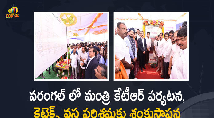 Minister KTR Warangal Tour Lays Foundation Stone for Kitex Garments Unit at Kakatiya Mega Textile Park, Minister KTR Warangal Tour, Minister KTR Lays Foundation Stone for Kitex Garments Unit at Kakatiya Mega Textile Park, Foundation Stone for Kitex Garments Unit at Kakatiya Mega Textile Park, Kitex Garments Unit at Kakatiya Mega Textile Park, Kakatiya Mega Textile Park, Kitex Garments Unit, Minister KTR Warangal Tour News, Minister KTR Warangal Tour Latest News, Minister KTR Warangal Tour Latest Updates, Minister KTR Warangal Tour Live Updates, KTR Lays Foundation Stone for Kitex Garments Unit, KTR Warangal Tour, Working President of the Telangana Rashtra Samithi, Telangana Rashtra Samithi Working President, TRS Working President KTR, Telangana Minister KTR, KT Rama Rao, Minister KTR, Minister of Municipal Administration and Urban Development of Telangana, KT Rama Rao Minister of Municipal Administration and Urban Development of Telangana, KT Rama Rao Information Technology Minister, KT Rama Rao MA&UD Minister of Telangana, Mango News, Mango News Telugu,