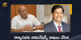 TRS Candidates Damodar Rao and Bandi Parthasaradhi Reddy Files Nominations for Rajya Sabha, TRS Candidates Damodar Rao Files Nominations for Rajya Sabha, TRS Candidates Bandi Parthasaradhi Reddy Files Nominations for Rajya Sabha, Bandi Parthasaradhi Reddy Files Nominations for Rajya Sabha, Damodar Rao Files Nominations for Rajya Sabha, TRS Candidates Damodar Rao and Bandi Parthasaradhi Reddy, Nominations for Rajya Sabha, TRS Candidates, Rajya Sabha Nominations, Damodar Rao, Bandi Parthasaradhi, TRS Candidates Files Nominations for Rajya Sabha, Rajya Sabha Elections, TRS Candidates Rajya Sabha Nominations News, TRS Candidates Rajya Sabha Nominations Latest News, TRS Candidates Rajya Sabha Nominations Latest Updates, TRS Candidates Rajya Sabha Nominations Live Updates, Mango News, Mango News Telugu,