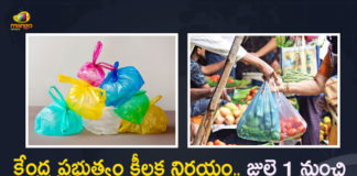 India Central Govt Bans Single Use Plastic Items From July 1, Central Govt Bans Single Use Plastic Items From July 1 Govt Bans Single Use Plastic Items From July 1, India will ban sale and use of identified single use plastic items, India will ban manufacture of identified single use plastic items, India will ban import of identified single use plastic items, India will ban stocking of identified single use plastic items, India will ban distribution of identified single use plastic items, single use plastic items, Govt Bans Single Use Plastic Items, Single Use Plastic Items Bans From July 1, India Central Govt, Central Govt, Single Use Plastic Items News, Single Use Plastic Items Latest News, Single Use Plastic Items Latest Updates, Single Use Plastic Items Live Updates, Mango News, Mango News Telugu,