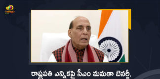 Union Minister Rajnath Singh Speaks To West Bengal CM Mamata Banerjee Mallikarjun Kharge and Others Over Presidential Poll, Union Minister Rajnath Singh Speaks To West Bengal CM Mamata Banerjee, Mallikarjun Kharge and Others Over Presidential Poll, Minister Rajnath Singh Speaks To West Bengal CM Mamata Banerjee, Rajnath Singh Speaks To West Bengal CM Mamata Banerjee, West Bengal CM Mamata Banerjee, West Bengal Chief Minister, West Bengal Chief Minister Mamata Banerjee, Chief Minister Mamata Banerjee, Mamata Banerjee, Union Minister Rajnath Singh, Minister Rajnath Singh, Rajnath Singh, Presidential Poll News, Presidential Poll Latest News, Presidential Poll Latest Updates, Presidential Poll Live Updates, Mango News, Mango News Telugu,