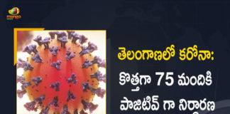 Telangana Records 75 Corona Positive Cases 29 Recoveries on June 1st, Telangana, Telangana Covid-19, 29 Recoveries Reported on Telangana June 1st, 75 new Covid-19 cases In Telangana, Telangana Covid-19 Updates, Telangana Covid-19 Live Updates, Telangana Covid-19 Latest Updates, Coronavirus, Coronavirus Breaking News, Coronavirus Latest News, COVID-19, Telangana Coronavirus, Telangana Coronavirus Cases, Telangana Coronavirus Deaths, Telangana Coronavirus New Cases, Telangana Coronavirus News, Telangana New Positive Cases, Total COVID 19 Cases, Coronavirus, COVID-19, Covid-19 Updates in Telangana, Telangana corona district wise cases, Telangana coronavirus cases district wise, Mango News, Mango News Telugu,
