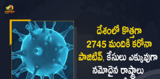 2745 New Covid-19 Cases 6 Deaths Reported in India in the Last 24 Hours, India, India Covid-19, 6 Deaths Reported on India May 31st, 2745 new Covid-19 cases In India, India Covid-19 Updates, India Covid-19 Live Updates, India Covid-19 Latest Updates, Coronavirus, Coronavirus Breaking News, Coronavirus Latest News, COVID-19, India Coronavirus, India Coronavirus Cases, India Coronavirus Deaths, India Coronavirus New Cases, India Coronavirus News, India New Positive Cases, Total COVID 19 Cases, Coronavirus, Covid-19 Updates in India, India corona State wise cases, India coronavirus cases State wise, Mango News, Mango News Telugu,