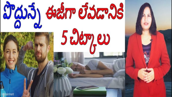 TOP 5 Tips to Wake up from Sleep Early in the Morning - YUVARAJ infotainment, పొద్దున్నే ఈజీగా లేవడానికి 5 చిట్కాలు,TOP 5 Tips to Wake up Early in the Morning,Dr P Lavanya,Yuvaraj Infotainment, How to Wake Up Early in the Morning,Tips to Wake Up Early in the Morning,Best Tips to Wake Up Early in the Morning, Health Tips,Health Tips in Telugu,best Health Tips,Best Health tips in Telugu,TIPS TO WAKE UP EARLY MORNING, How do you train yourself to wake up early?,easy ways to wake up early in the morning, Mango News, Mango News Telugu,