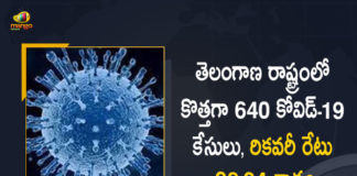 Covid-19 in Telangana 640 New Positive Cases 659 Recoveries Reported on July 20th, Telangana, Telangana Covid-19, 628 Recoveries Reported on Telangana July 20th, 658 new Covid-19 cases In Telangana, Telangana Covid-19 Updates, Telangana Covid-19 Live Updates, Telangana Covid-19 Latest Updates, Coronavirus, Coronavirus Breaking News, Coronavirus Latest News, COVID-19, Telangana Coronavirus, Telangana Coronavirus Cases, Telangana Coronavirus Deaths, Telangana Coronavirus New Cases, Telangana Coronavirus News, Telangana New Positive Cases, Total COVID 19 Cases, Coronavirus, COVID-19, Covid-19 Updates in Telangana, Telangana corona district wise cases, Telangana coronavirus cases district wise, Mango News, Mango News Telugu,