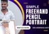 How to Draw Simple Freehand Pencil Portrait - Dr Harrsha Artist, Freehand Pencil Portrait,Live Sketch Artist,Pencil Sketch Drawing,Harrsha Artist,freehand portrait drawing, how to draw,freehand pencil portrait drawing,sketch artist,pencil drawing images,beautiful girl drawing, pencil portrait drawing,freehand pencil portrait, Mango News, Mango News Telugu,