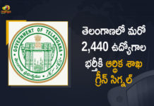 Telangana Finance Dept Gives Green Signal to Recruit 2440 Vacancies in Education Archives Departments, Telangana Finance Dept Gives Green Signal to Recruit 2440 Vacancies in Archives Department, Telangana Finance Dept Gives Green Signal to Recruit 2440 Vacancies in Education Department, 2440 Vacancies in Education Archives And Departments, Education Archives And Departments, 2440 Vacancies, Telangana Finance Dept, Telangana Finance Dept Gives Green Signal to Recruit 2440 Vacancies, job aspirants as notification for another 2440 vacancies in Education And Archives departments, Good news for the unemployed In Telangana, Telangana Finance Department News, Telangana Finance Department Latest News, Telangana Finance Department Latest Updates, Telangana Finance Department Live Updates, Mango News, Mango News Telugu,