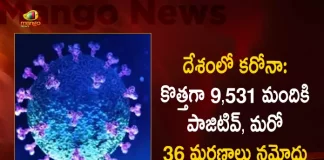 9531 Covid-19 Positive Cases 36 Deaths Reported in India in Last 24 Hours, India, India Covid-19, 36 Deaths Reported on India August 21st, 9531 new Covid-19 cases In India, India Covid-19 Updates, India Covid-19 Live Updates, India Covid-19 Latest Updates, Coronavirus, Coronavirus Breaking News, Coronavirus Latest News, COVID-19, India Coronavirus, India Coronavirus Cases, India Coronavirus Deaths, India Coronavirus New Cases, India Coronavirus News, India New Positive Cases, Total COVID 19 Cases, Coronavirus, Covid-19 Updates in India, India corona State wise cases, India coronavirus cases State wise, Mango News, Mango News Telugu,